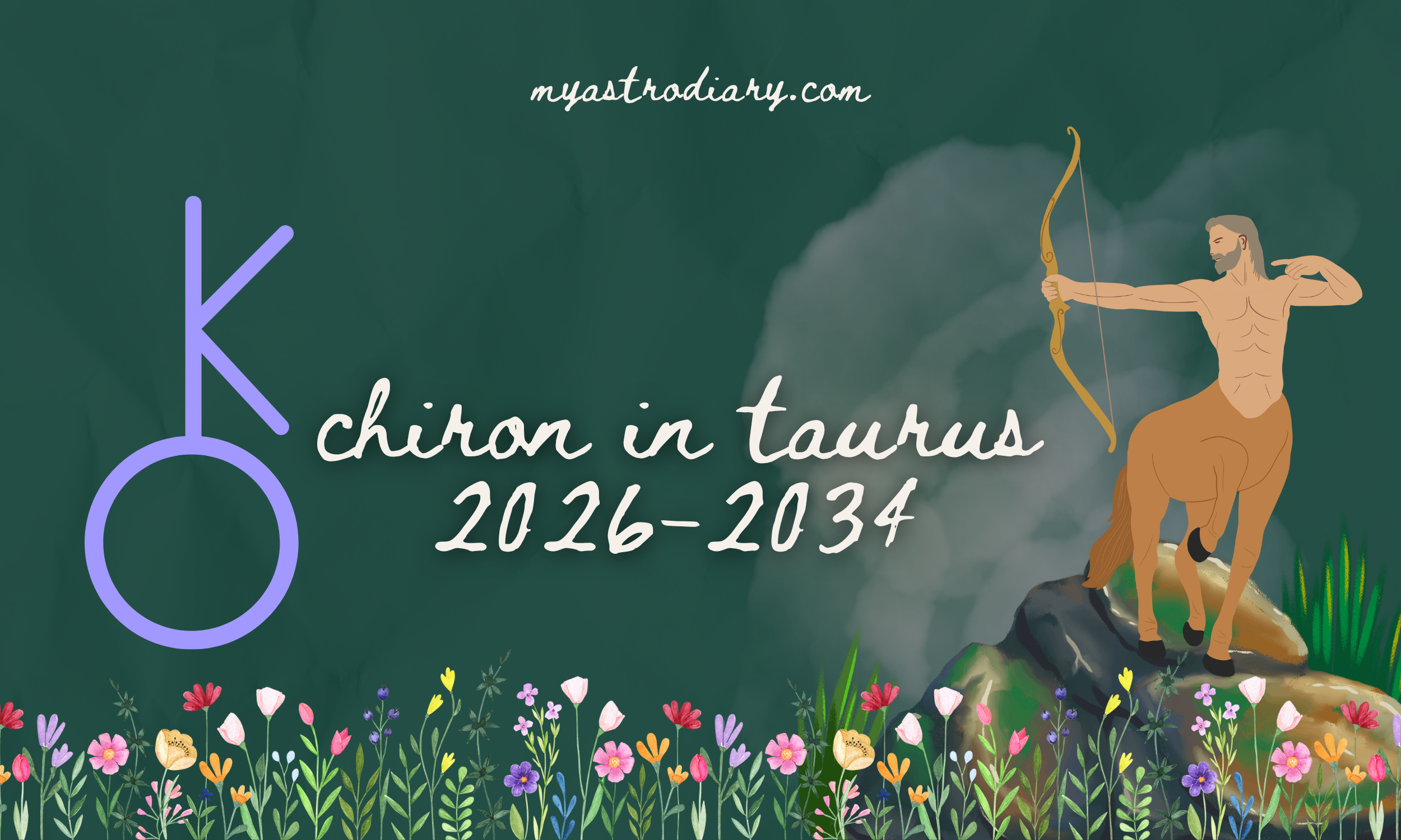 Chiron in Taurus 2026