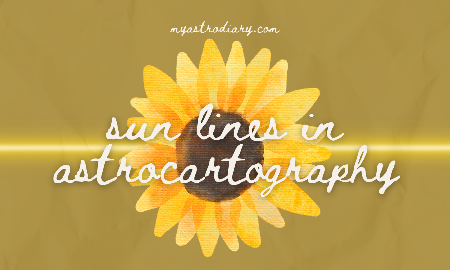 Sun Lines in Astrocartography: Discovering Personal Power — My Astro ...