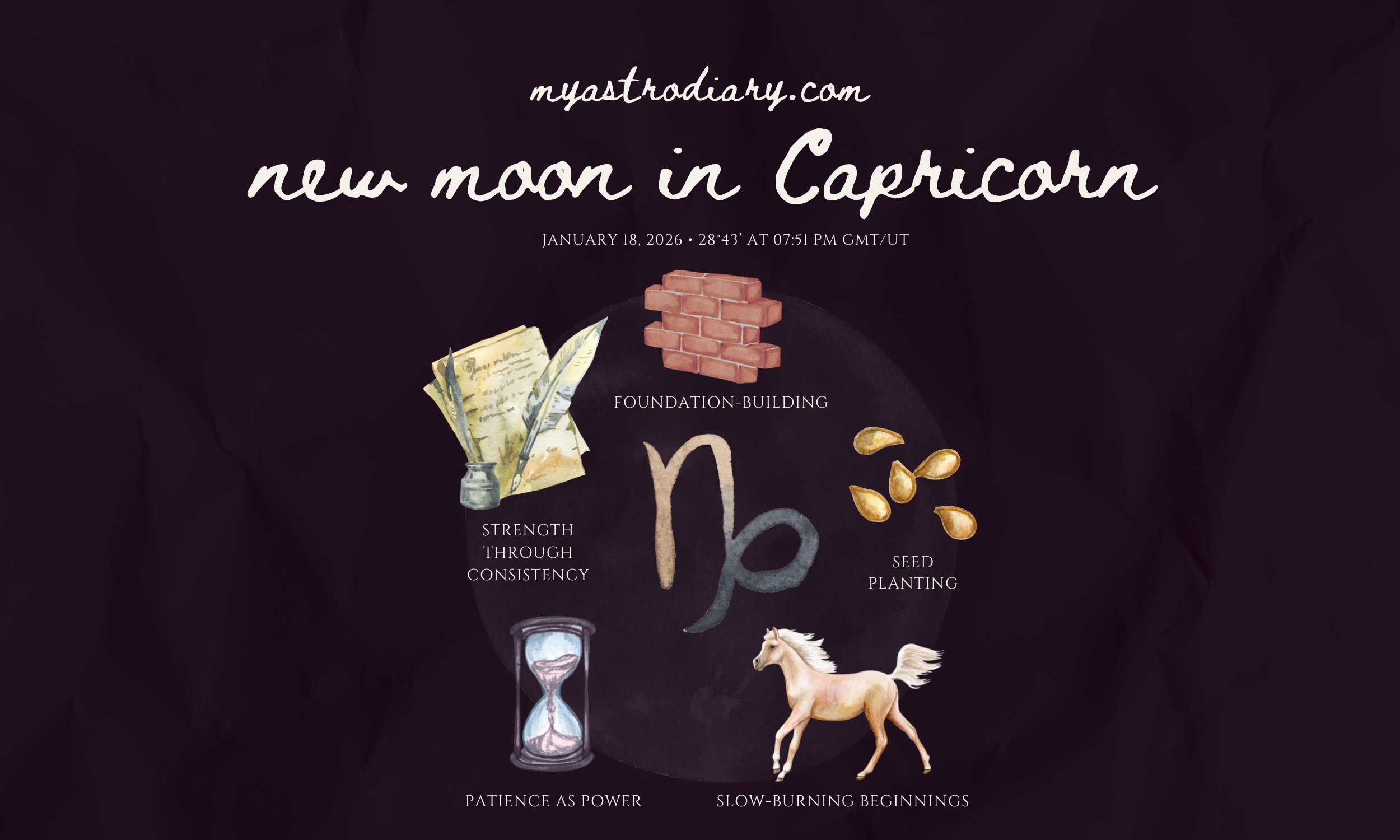 New Moon in Capricorn 2026 Astrology