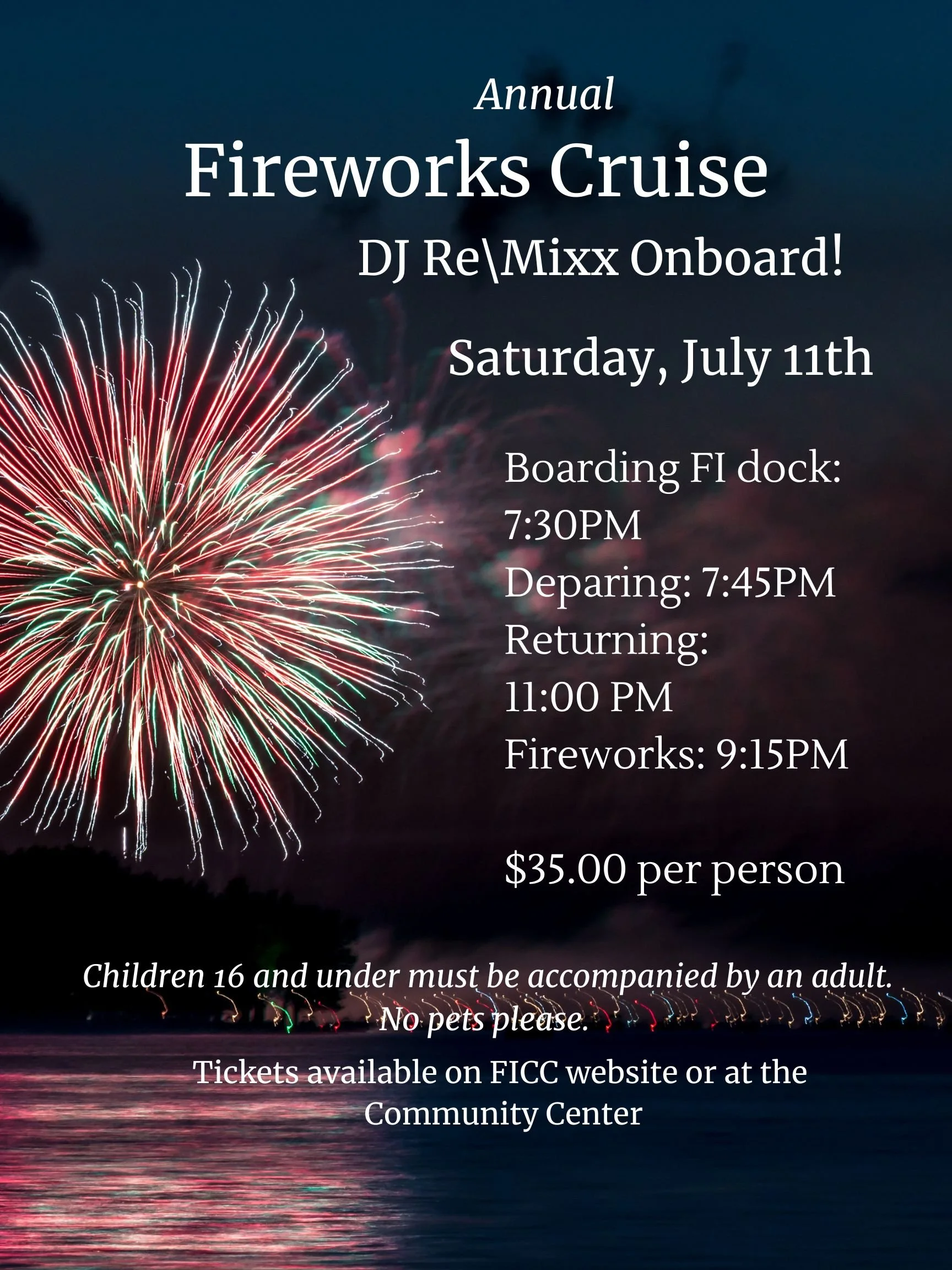Fireworks Cruise