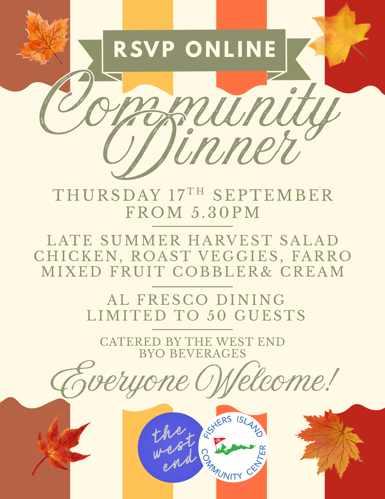September Community Dinner