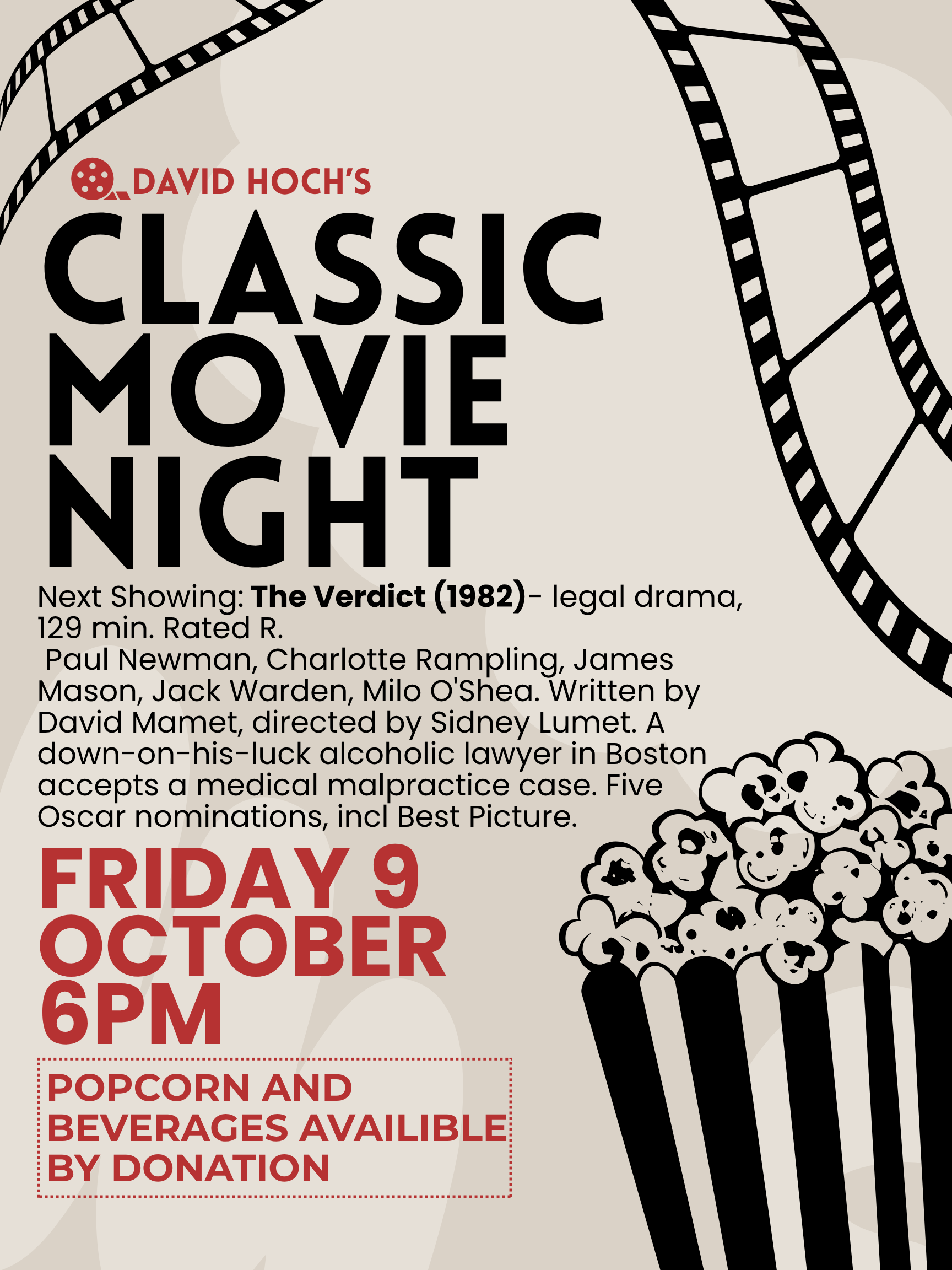 Classic Movie Night - The Verdict
