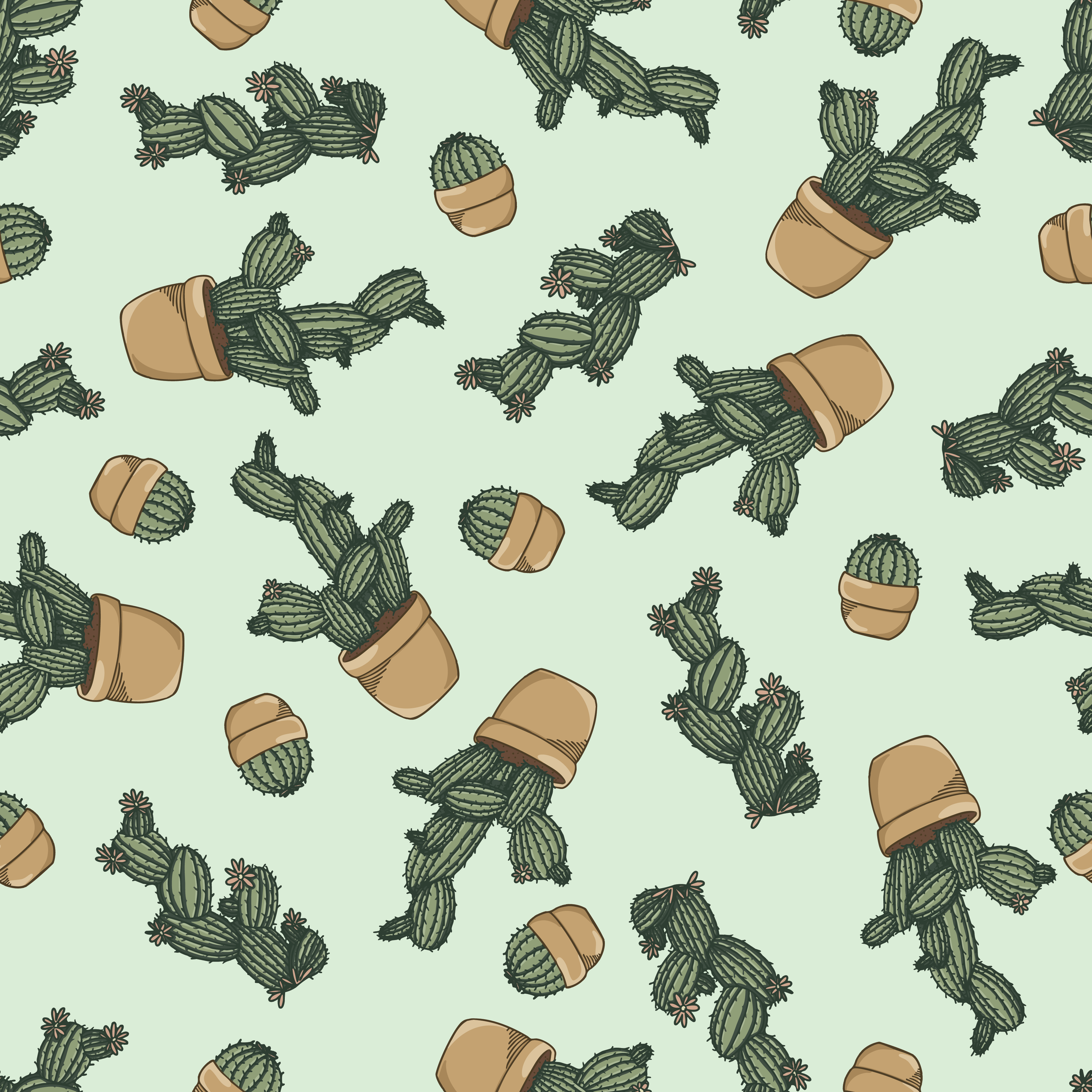 Counting Cacti