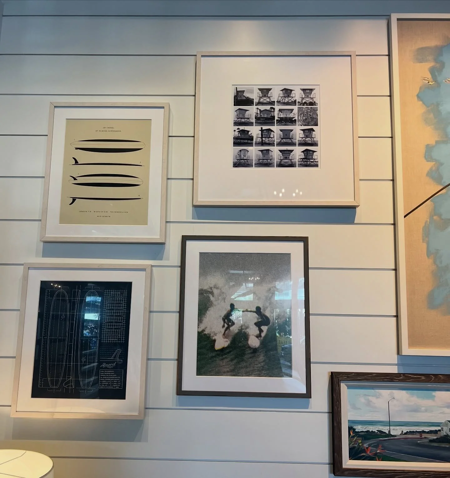 My design love language? Pieces that tell your story. If the surf is what you love, lets scream it from your walls ✨