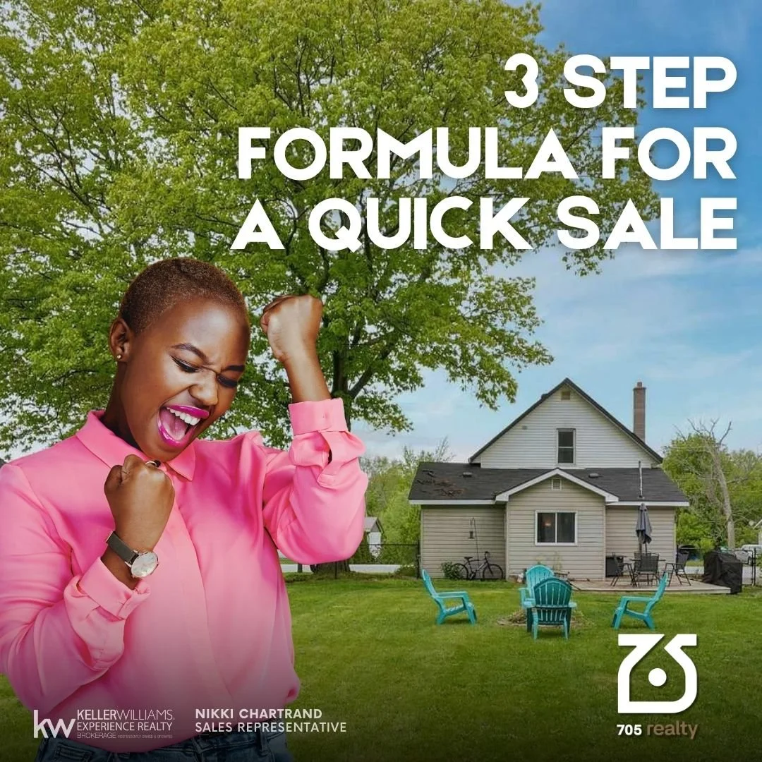 3 Step Formula for a Quick Sale