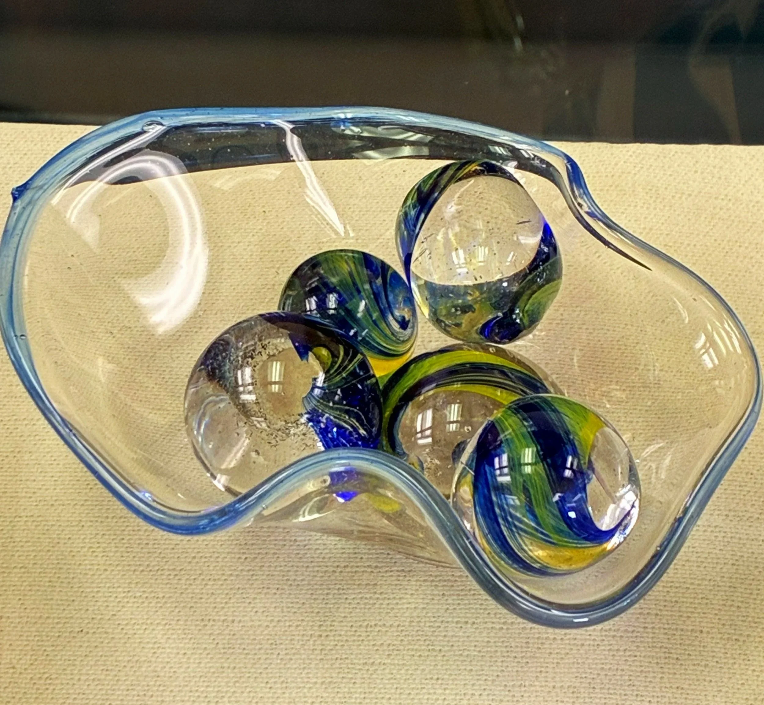 Blown glass by Wyoming artisan Jimi Josephson