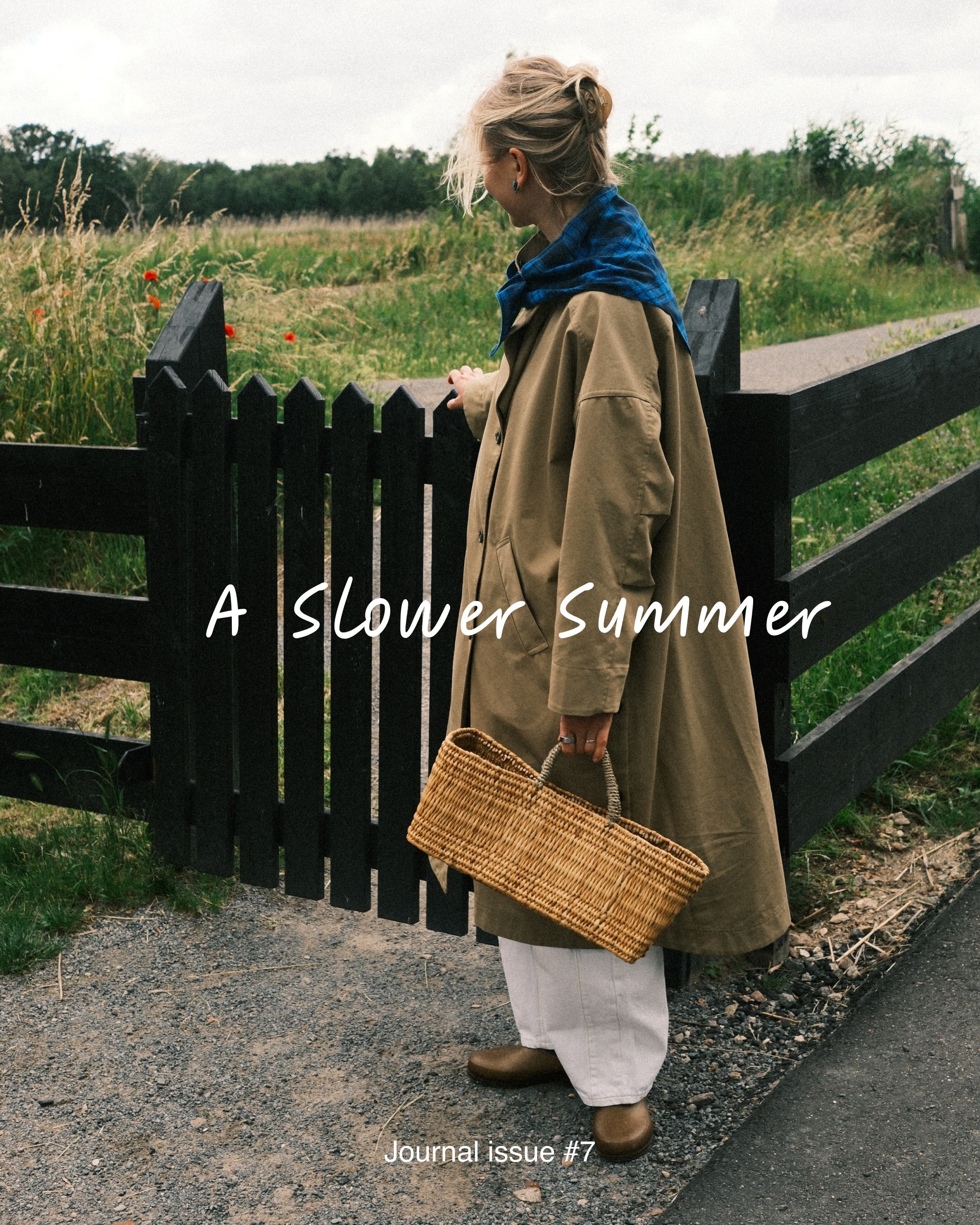 The most memorable summers aren&rsquo;t always the busiest ones. They&rsquo;re the ones where time slows, flowers find their way into our hands, and ordinary days become enough.

Read the full story on our website.
OURY Journal &middot; Issue 07

Fea