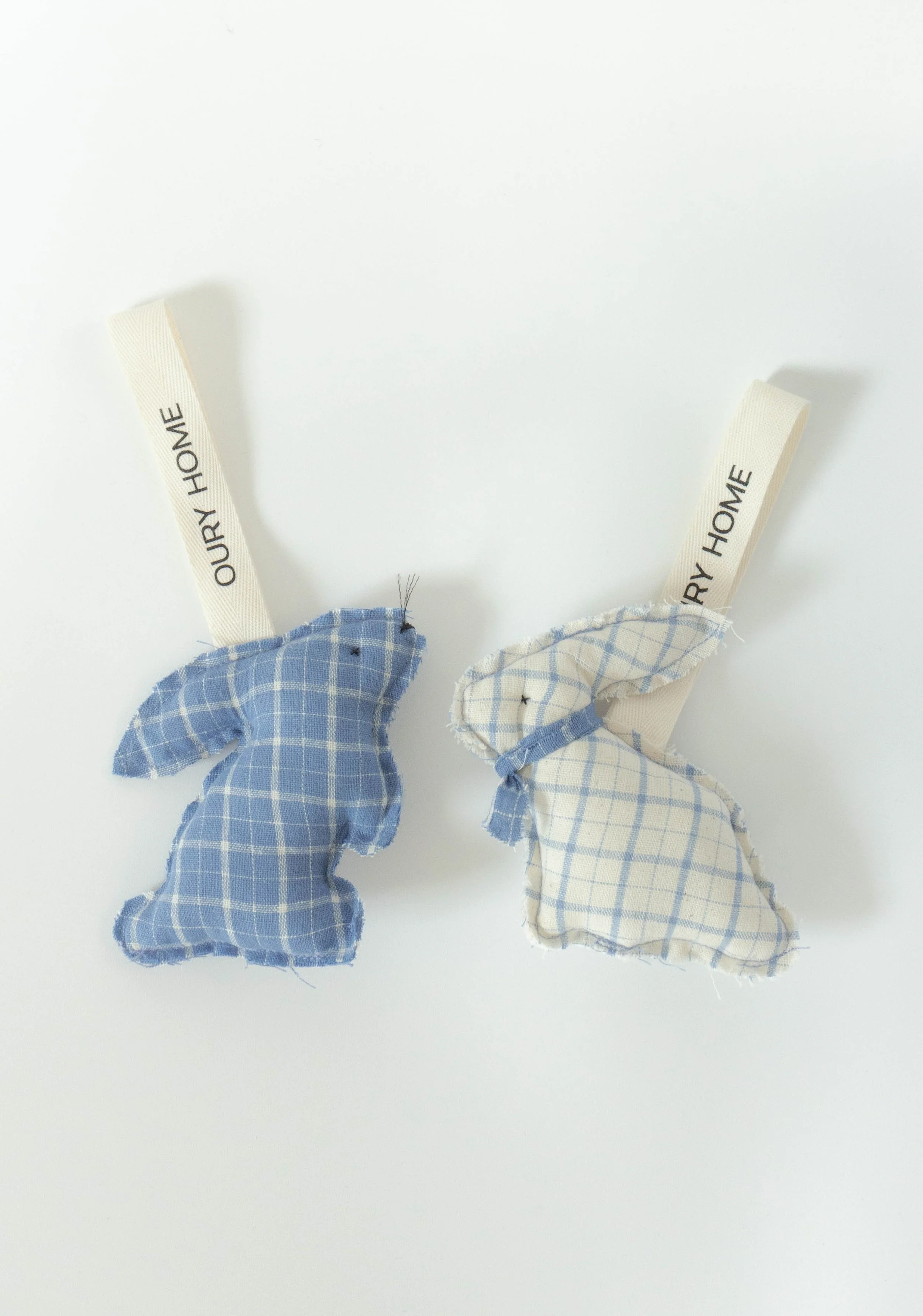 Handcrafted Cotton Toys “Little Rabbits” (Set of 2)