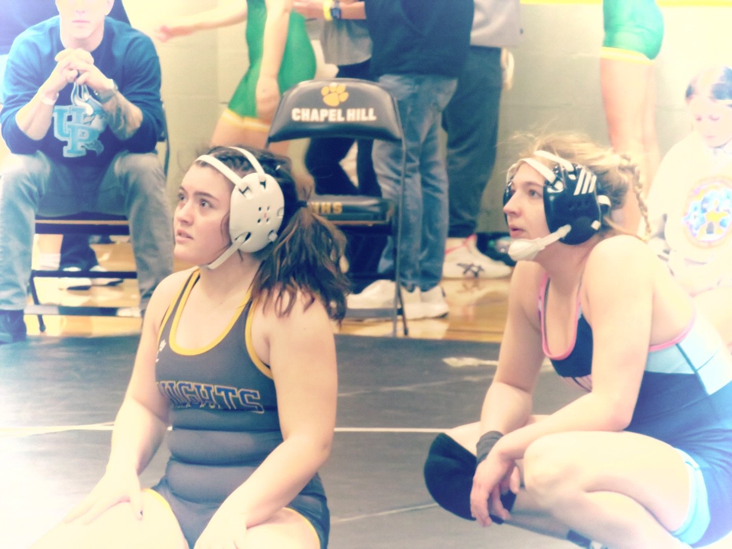 Ladies doing work at the Tiger in Chapel Hill! #wrestling #womeninspiringwomen #tournament #combatforconnection #powerful
