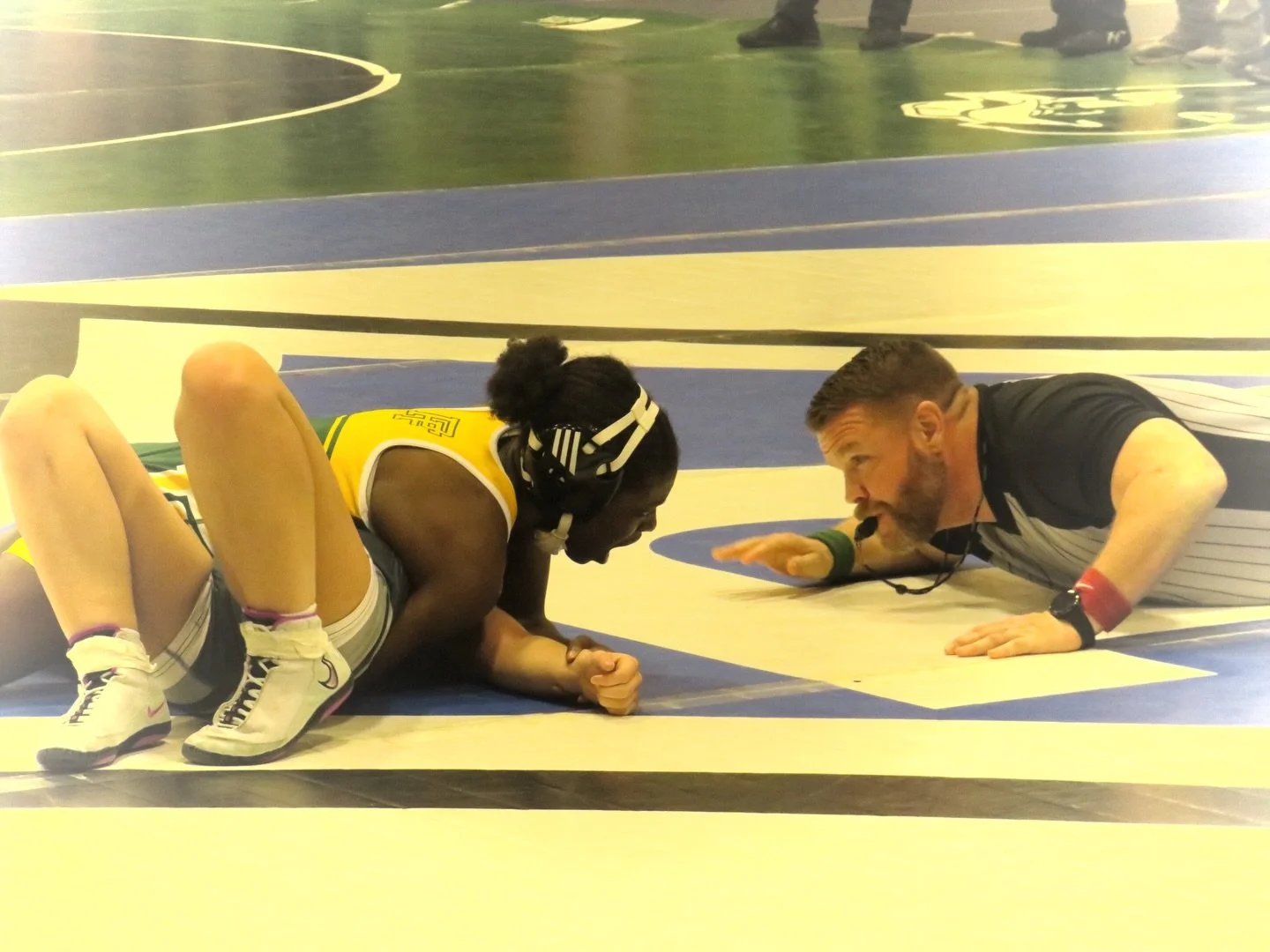 Pictures from 7A women&rsquo;s regionals. #ncwomenwrestling #bridgethedivide #combatforconnection #mentalhealthawareness