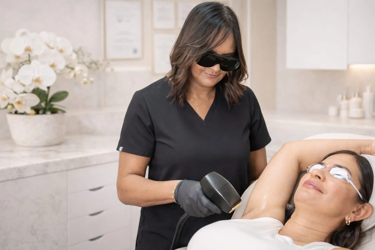 Laser Hair removal treatment experience at Enova Med Spa in Bay Area , CA