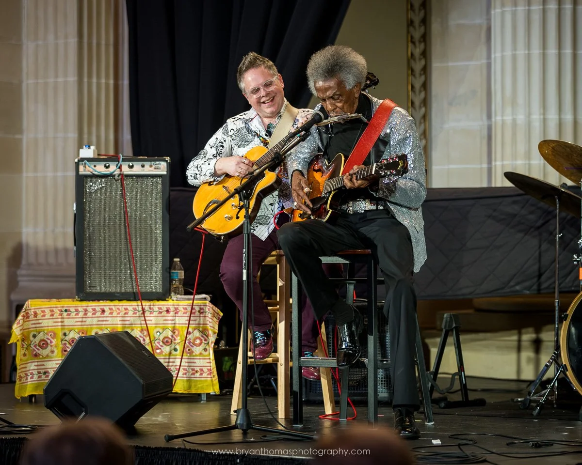 Lil' Jimmy Reed and Charlie Apicella