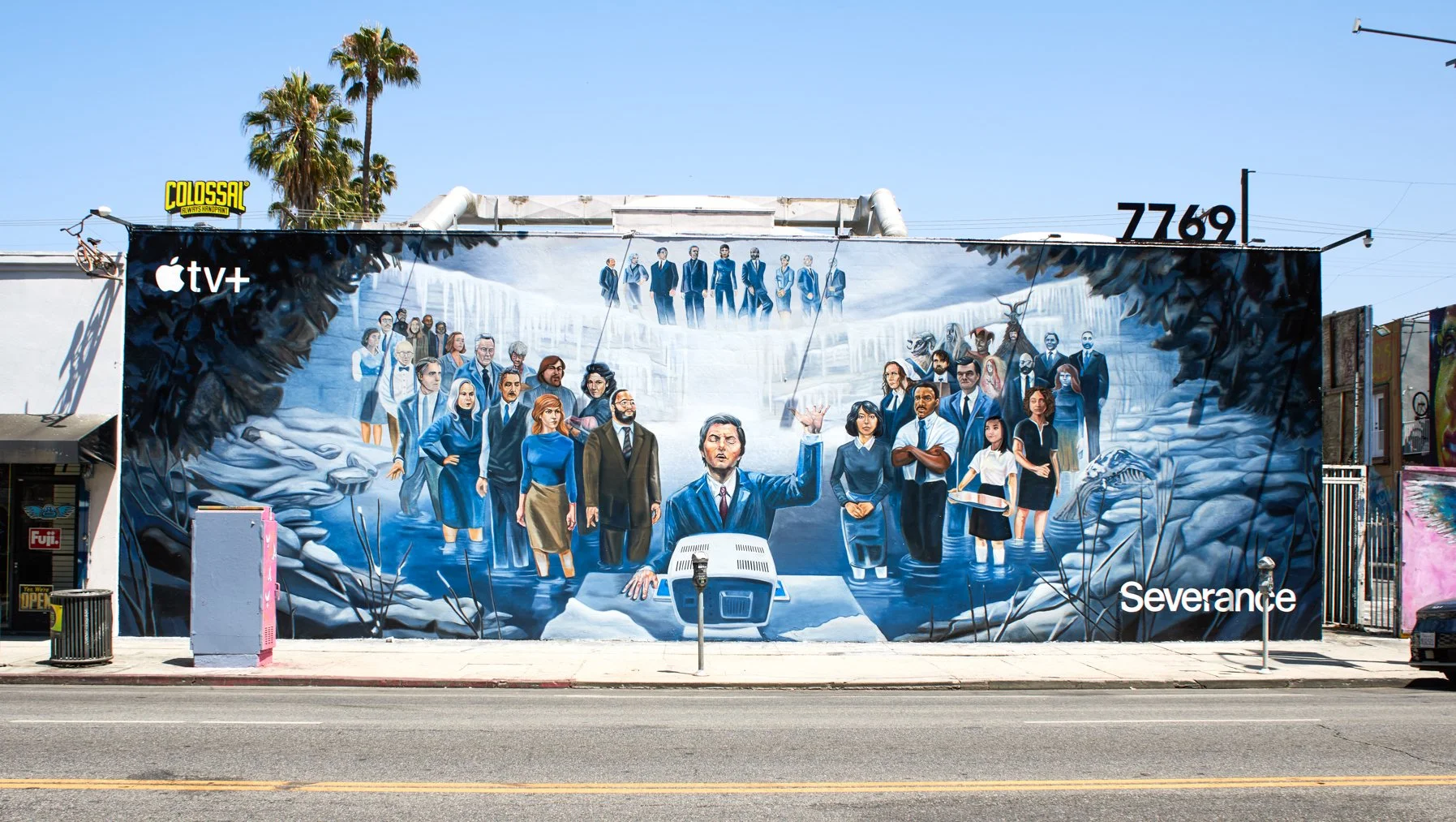Severance Mural