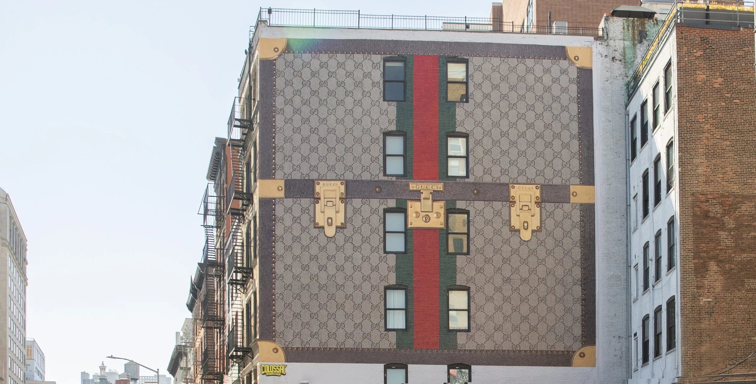 GUCCI ART WALL — Colossal Media