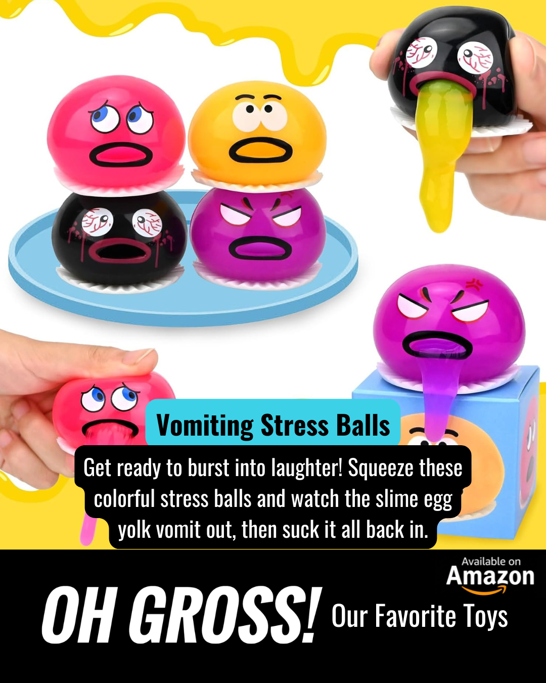 Vomiting Stress Balls