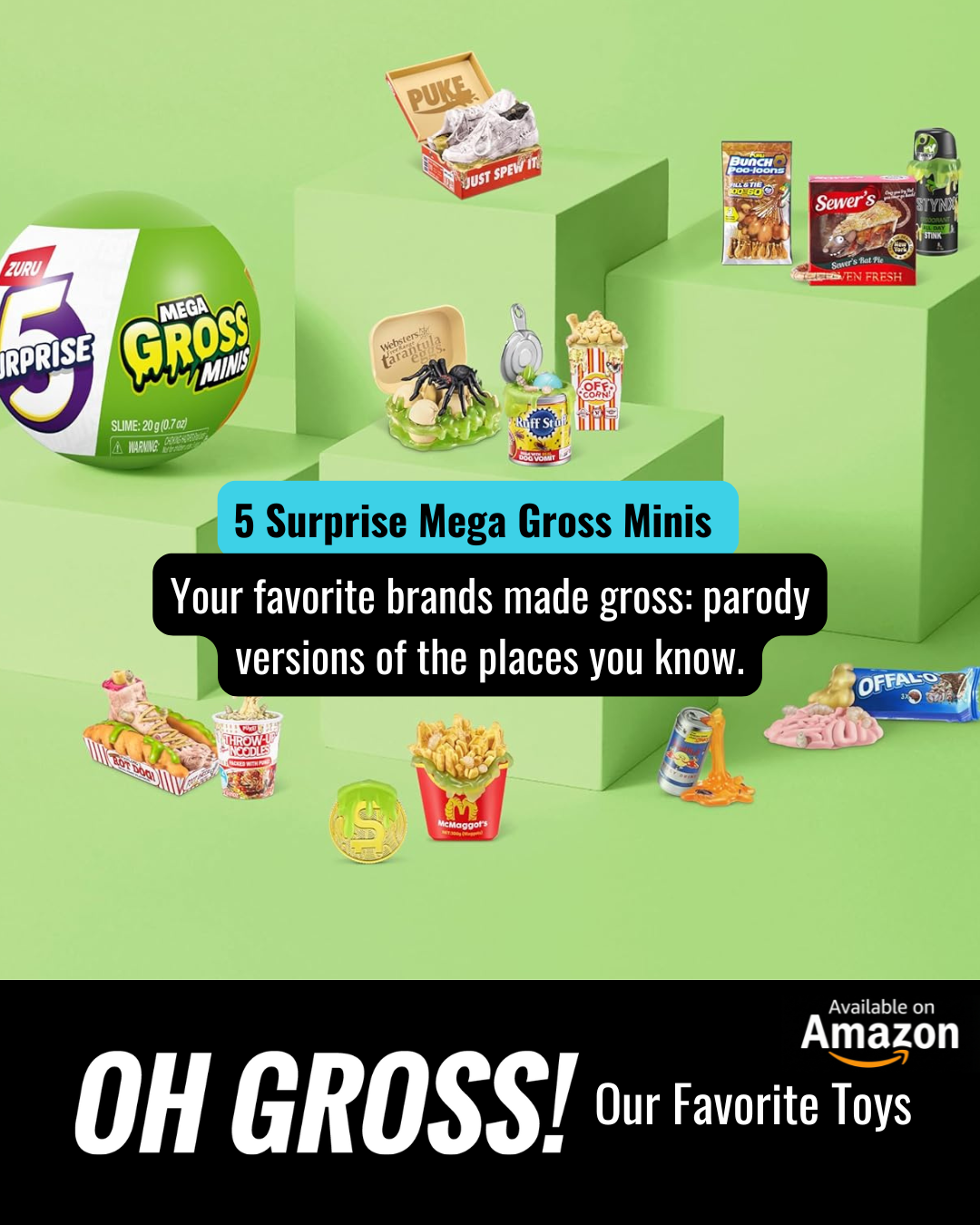 5 Surprise Mega Gross Minis