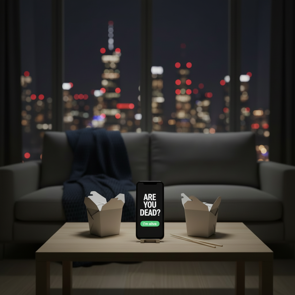 Do We Need an App That Asks Us If We Are Dead?