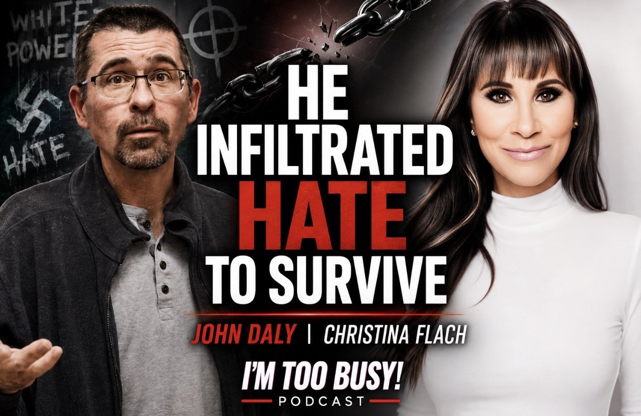 John Daly opens up about surviving hate and finding peace on I’m Too Busy with Christina Flach