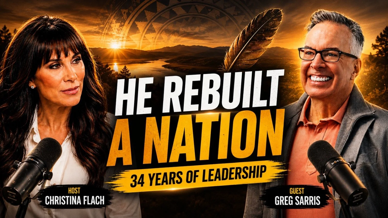 Greg Sarris interview on I’m Too Busy Podcast with Christina Flach, celebrity makeup artist San Francisco Bay Area — tribal chairman who rebuilt a nation over 34 years