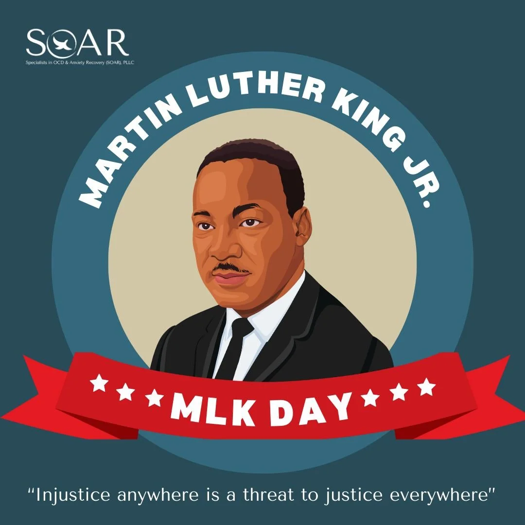On Martin Luther King Day, we take a moment to reflect and honor his legacy and hope for a better tomorrow. May it also serve as a reminder that you are deserving of love, of peace, and living the life you strive for.🕊️

#ocd #mlkday #mlk #ocdawaren