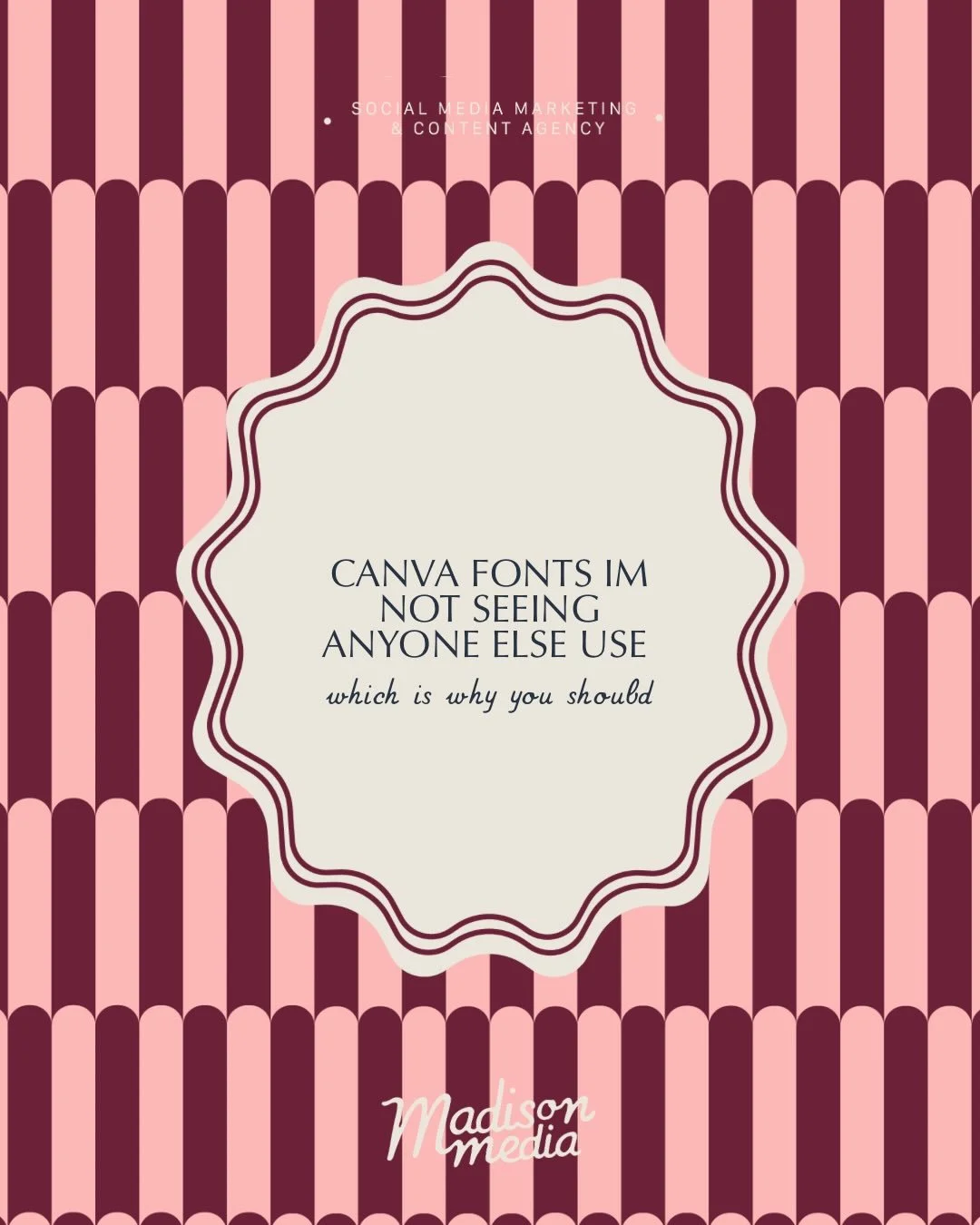 I&rsquo;m OBSESSED with these canva fonts! Please tag me in your content if you end up using any of these 😍 

There is so much power in a fun, creative font! With short attention spans and a competitive algorithm, your fonts are a strong visual hook