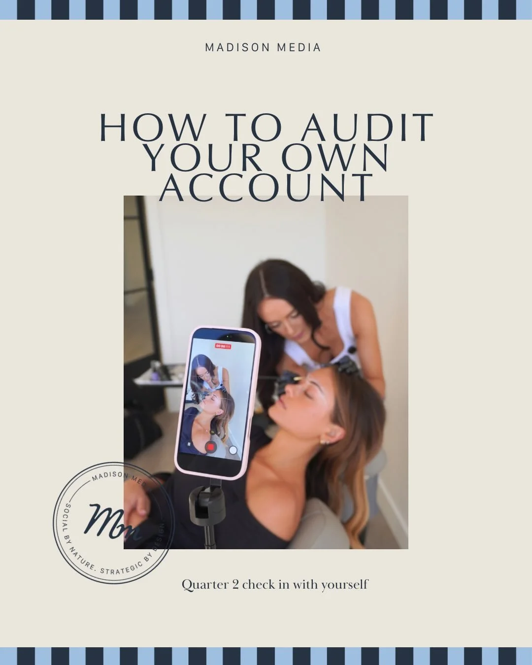 I hate to break it to you, but it&rsquo;s time for an account audit! Our course walks you through each step of ensuring your accounts foundations are in place. Your account is a trust signal for your ideal audience! It tells them whether or not they 
