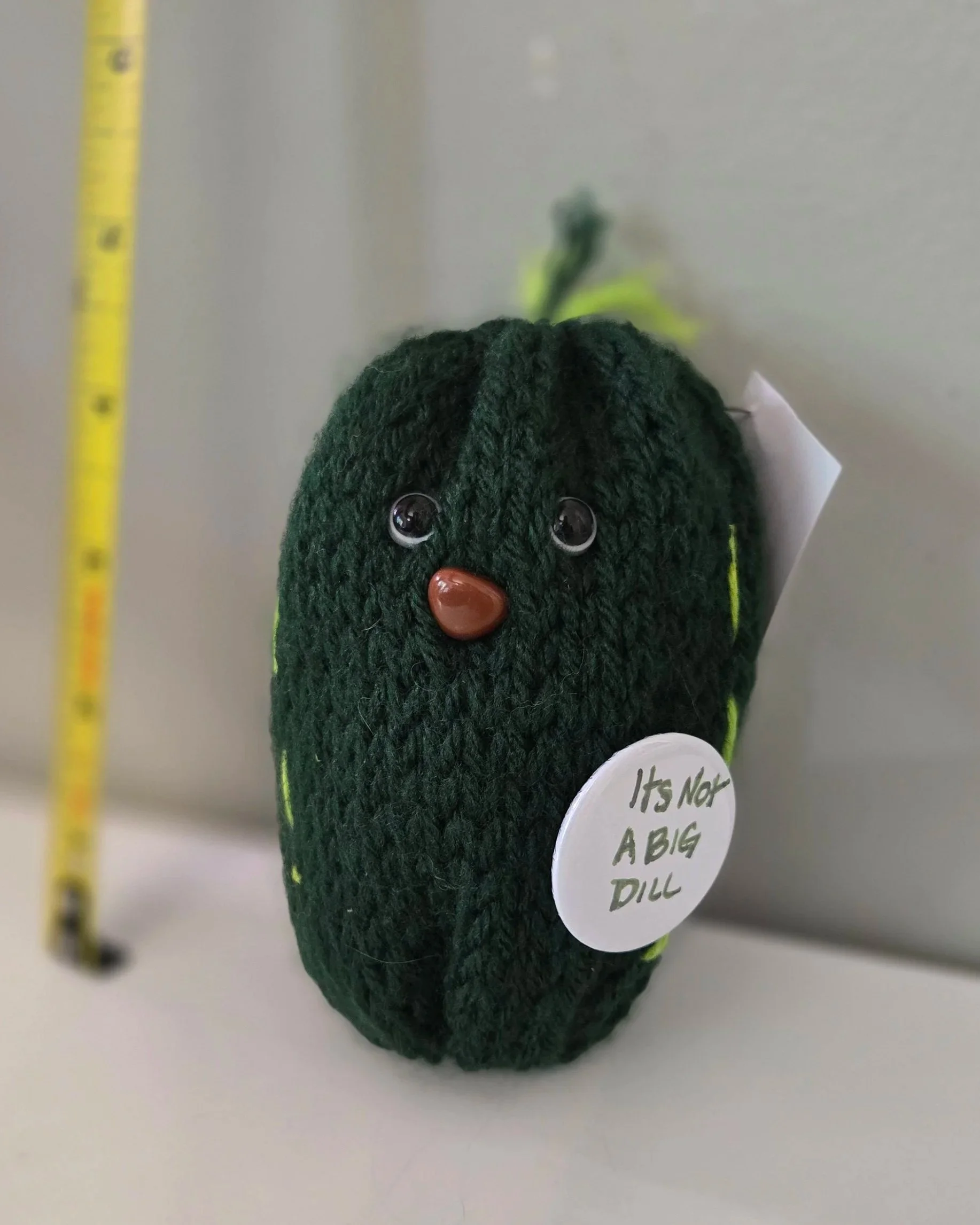"It's Not a Big Dill" Emotional Support Pickle