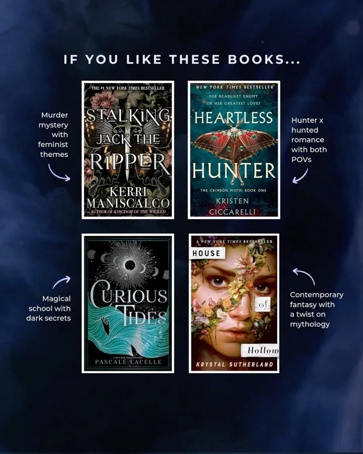 If you like these books, then you&rsquo;ll like Beast Becomes Her! 👀

📖 About the book:

Netflix&rsquo;s Wednesday meets Norse mythology in this gorgeous dark contemporary fantasy following a teen berserkr sent to a secret magical academy where she