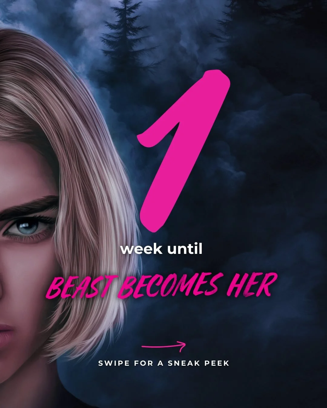 🩷 ONE WEEK 🩷

Somehow BEAST BECOMES HER is coming out NEXT WEEK??? I can&rsquo;t believe how close we are! ➡️ Swipe for a new sneak peek at one of my favorite moments in the first chapter when Edith&rsquo;s claws come out for the first time. 💅 I c