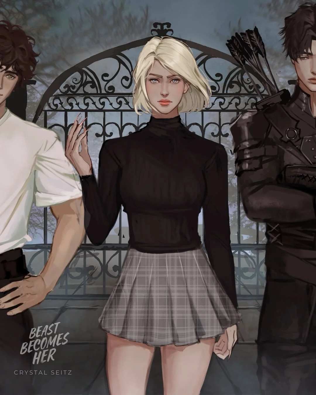 🐺 ART REVEAL 🐺

When you&rsquo;re caught between two brothers who are both crushing on you >>>>>

I&rsquo;m so thrilled to share this gorgeous artwork of Nils, Edith, and Amund by @lyyzis_art for #fanartfriday!! Characters are from B