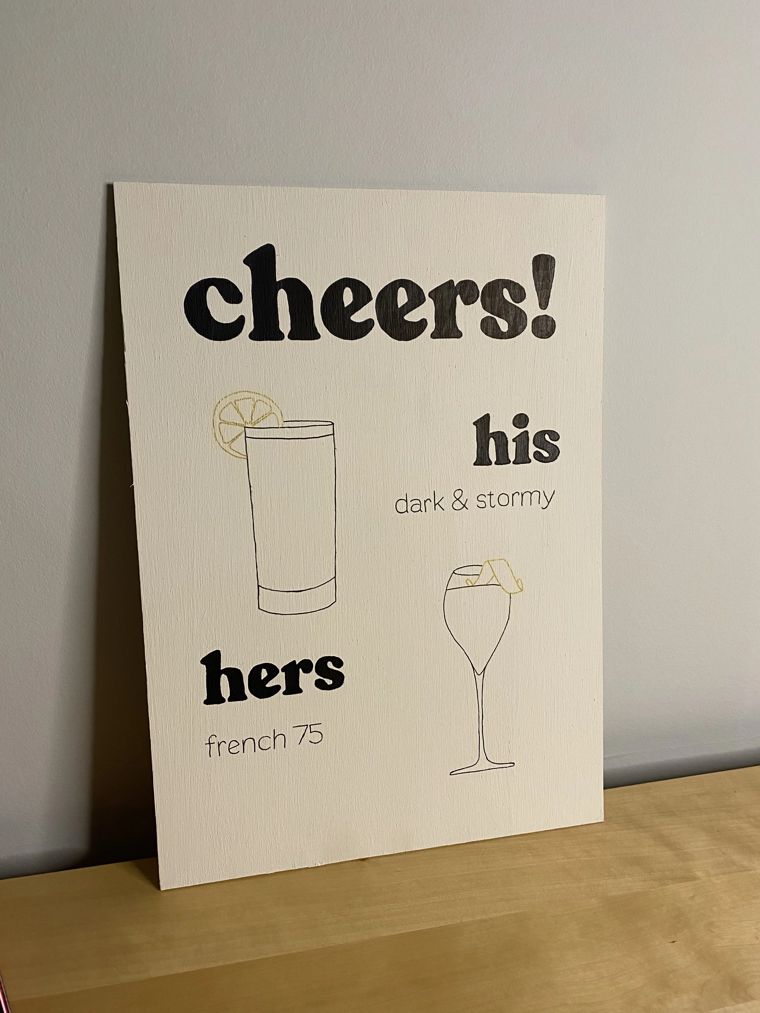 Wedding Cocktail/Bar Menu