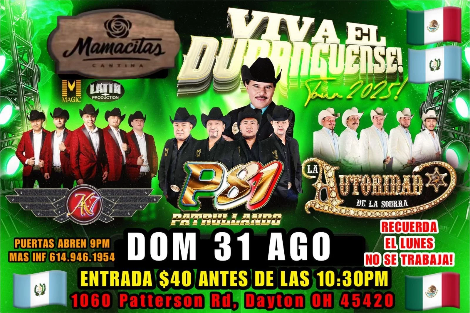 Viva El Duranguense! Tour 2025 Concert