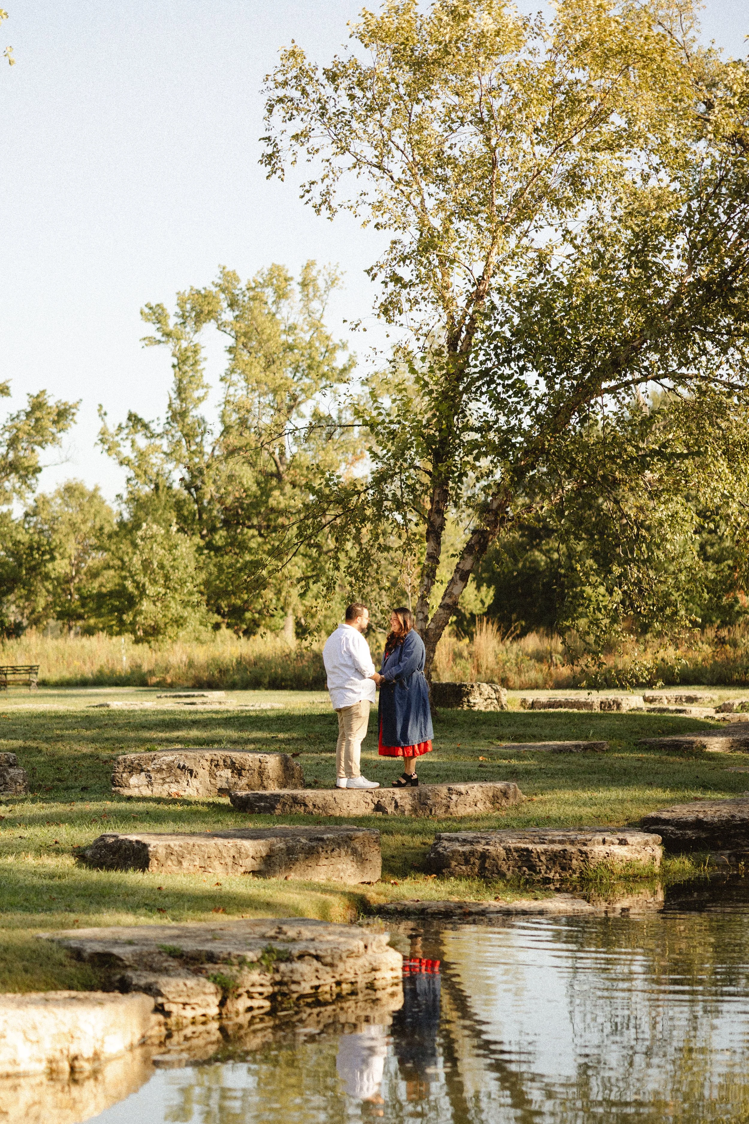 Forest Park Proposal Session Brea Photography