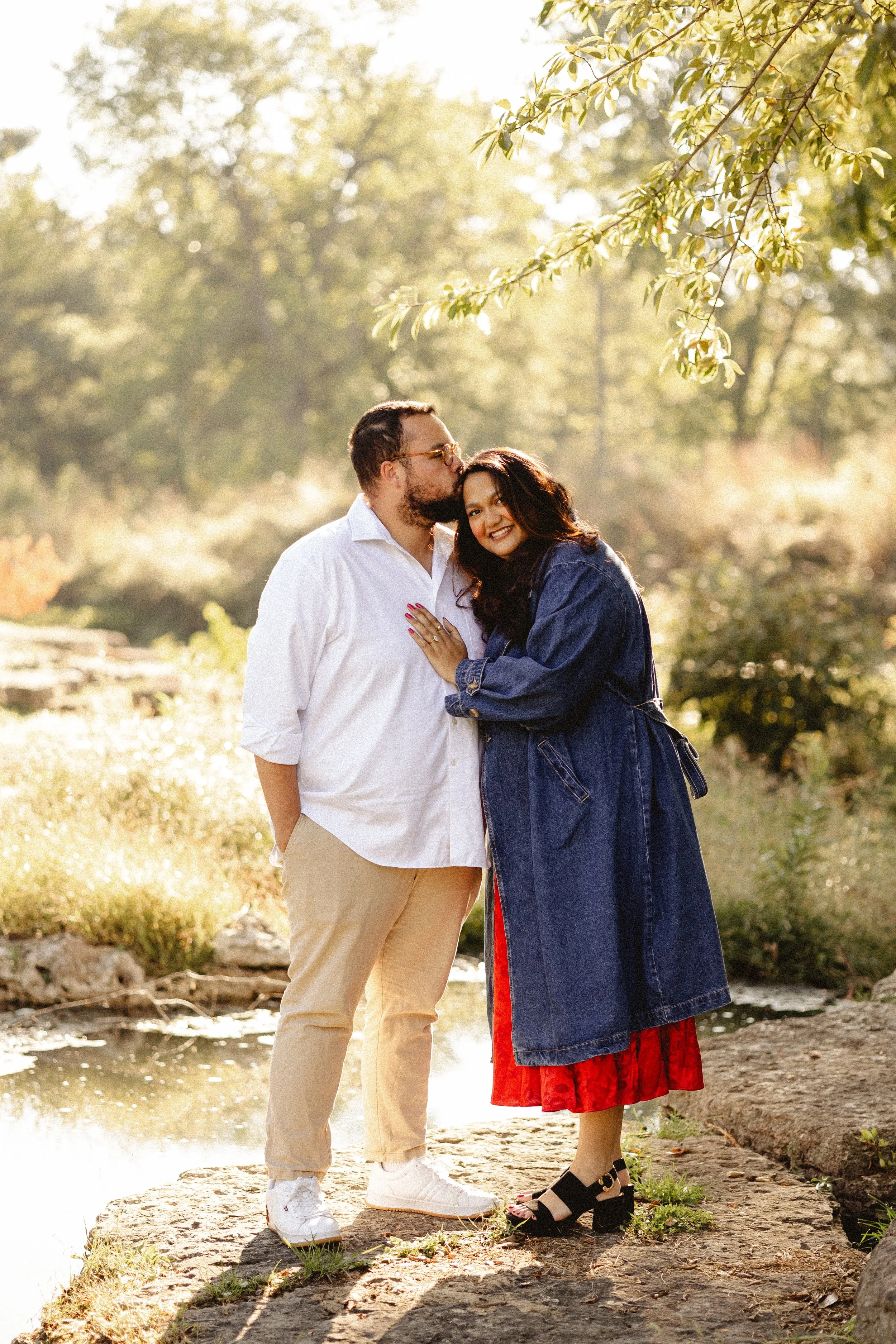 Forest Park Proposal Session Brea Photography