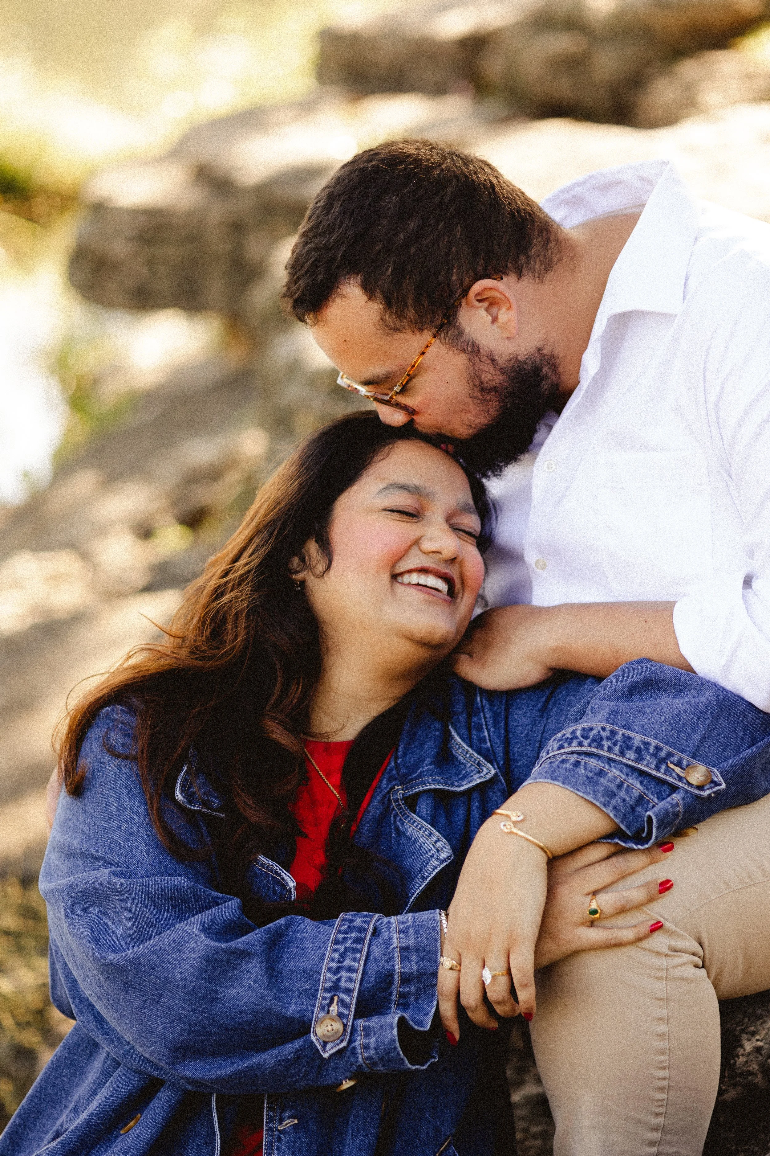 Forest Park Proposal Session Brea Photography