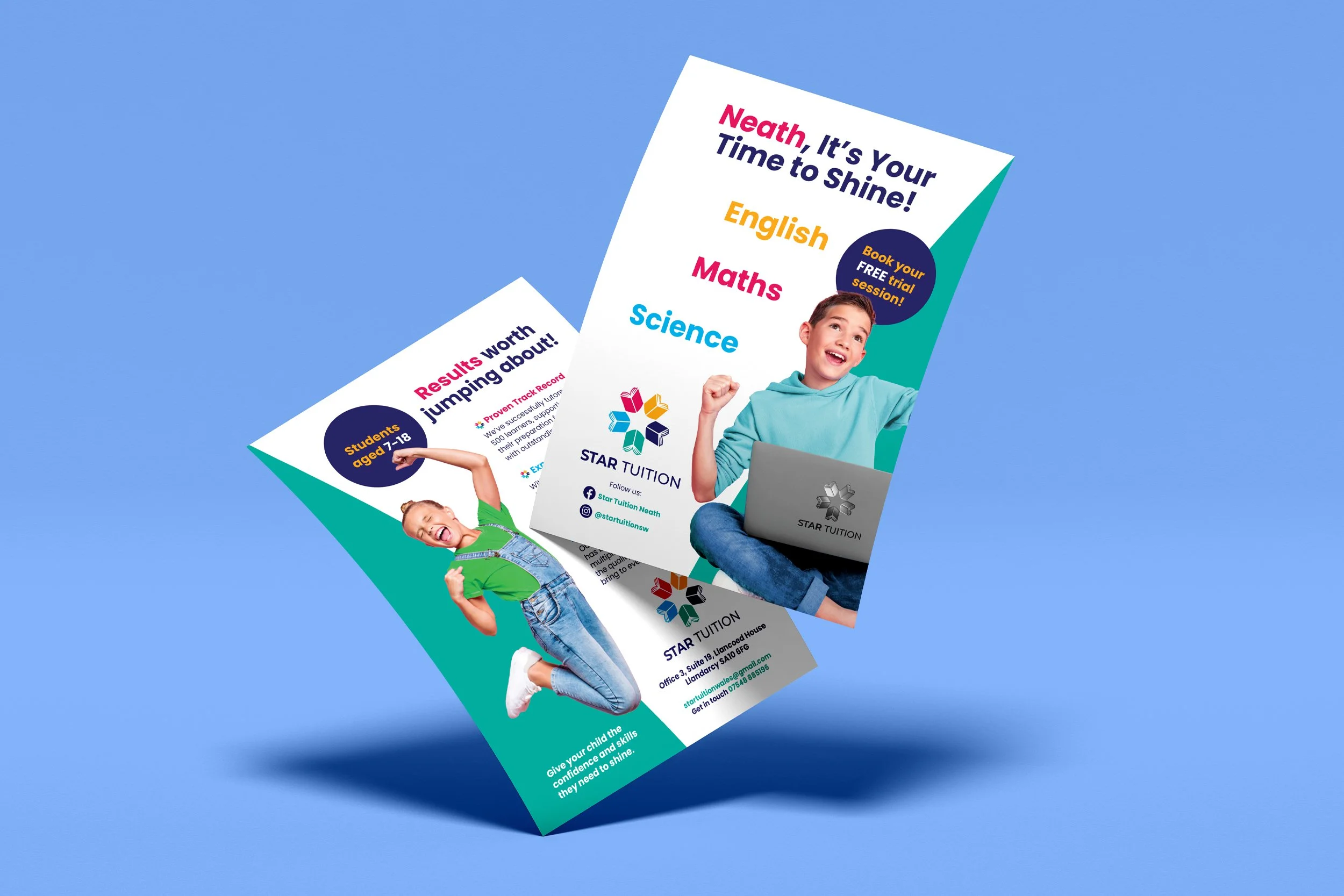 Flyer Design for Star Tuition.