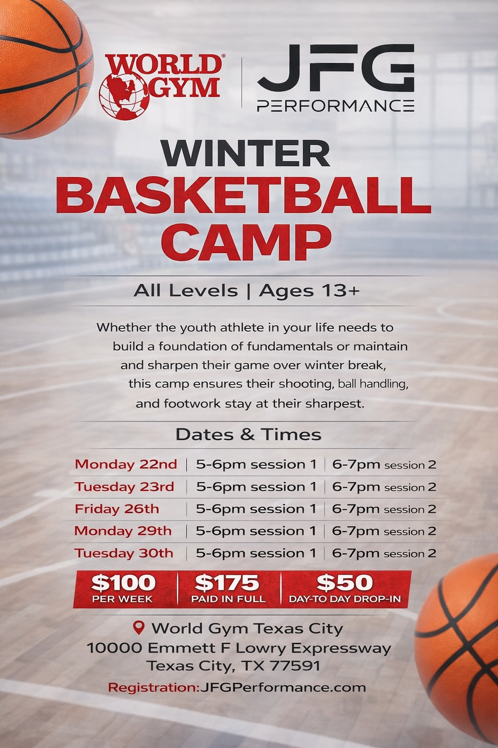 Winter Basketball Camp