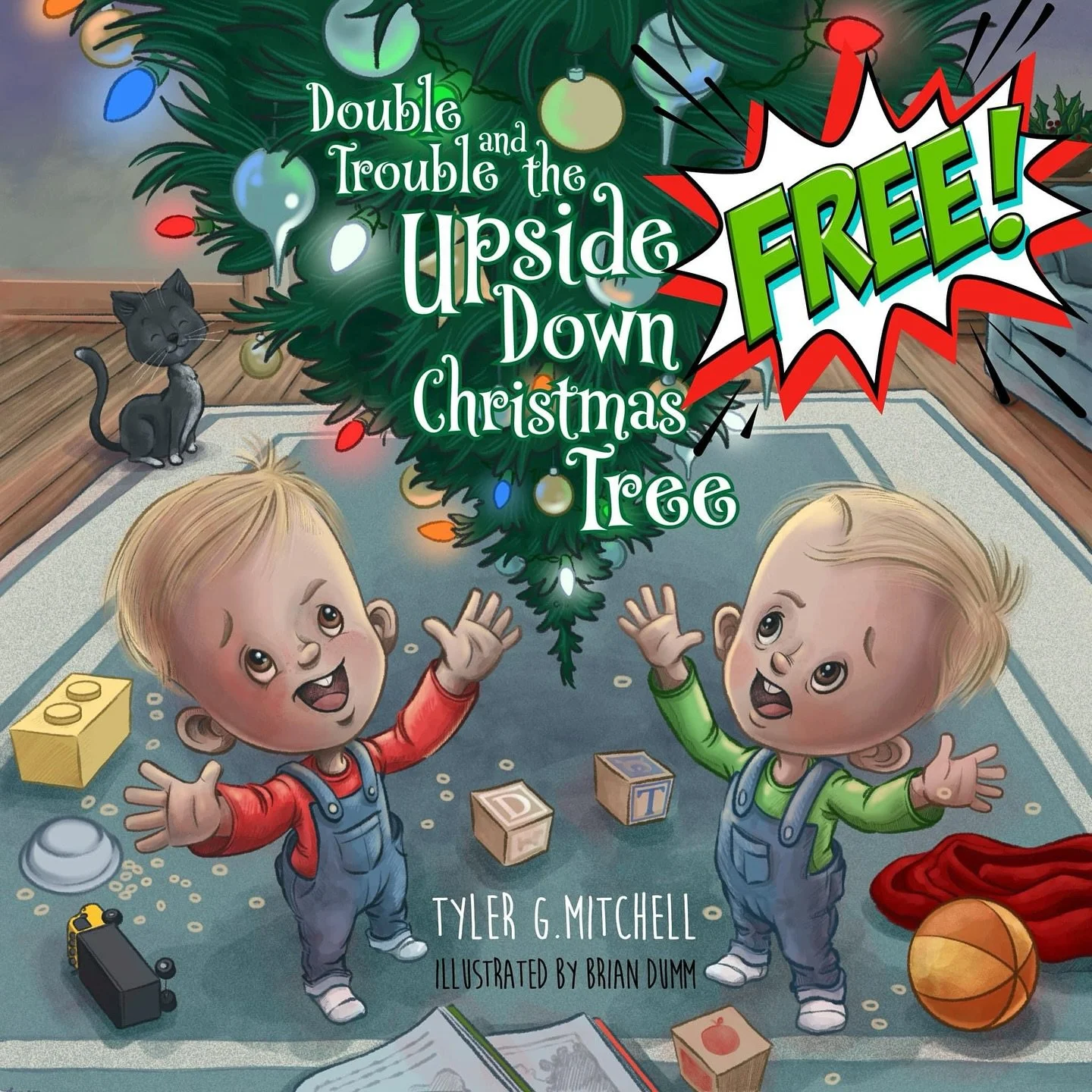 🎄 Giveaway Alert! 🎄
I&rsquo;m giving away 10 copies of Double Trouble and the Upside Down Christmas Tree to families willing to leave a review on Facebook.
🤔Want in? Head over to my Facebook and send me a message! #ChristmasGiveaway #DoubleTrouble