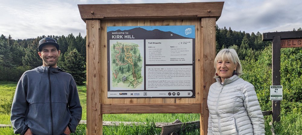 A Beautiful New Welcome at Kirk Hill