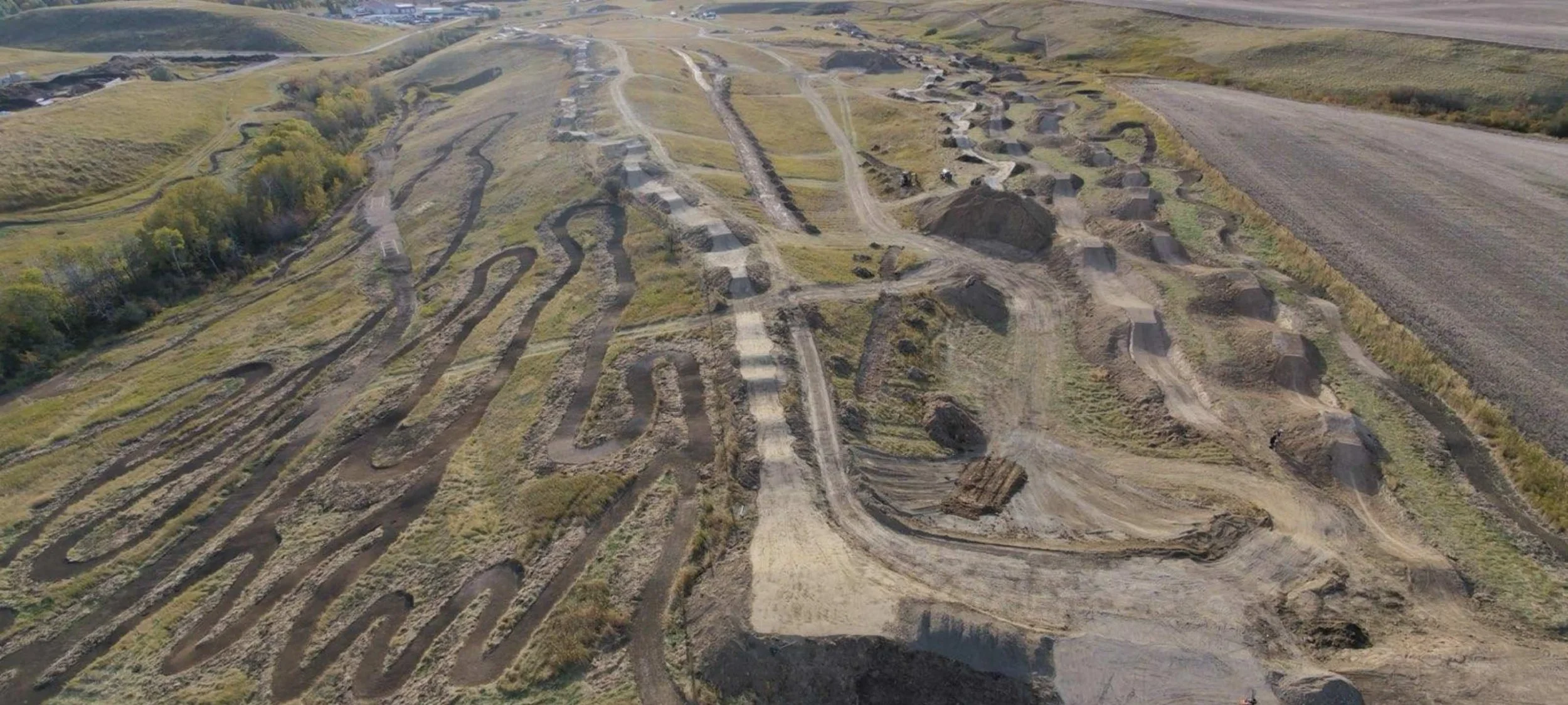 Update: Bikefill Community Bike Park Construction Underway!