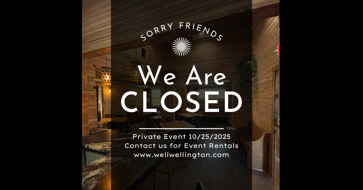 Closed For Private Event