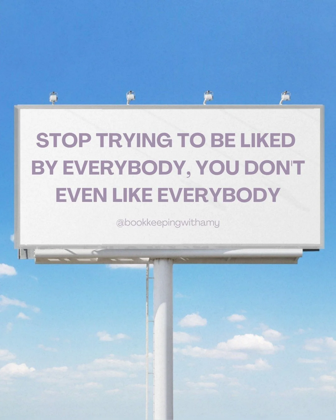 ✨Business grows when you stop trying to be liked by everyone &mdash; and start working with those who value YOU.✨