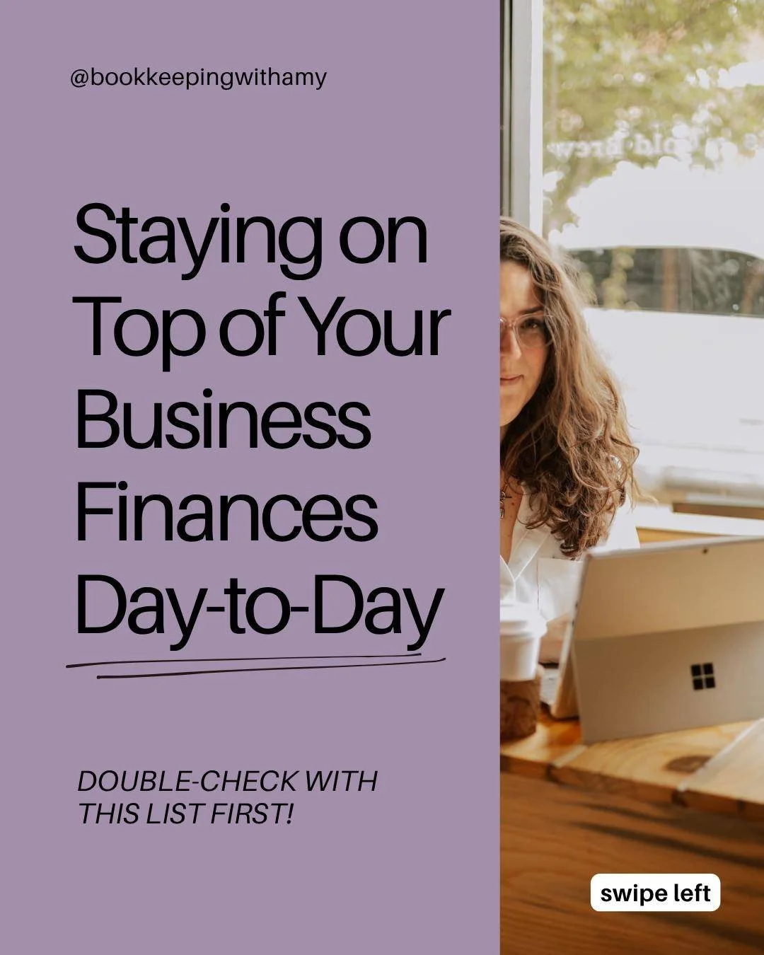 We get asked this all the time: How do I stay on top of my business finances day to day?

It&rsquo;s the small, consistent habits that keep your finances clear, reduce stress, and help your business move forward with confidence.

Need help building a
