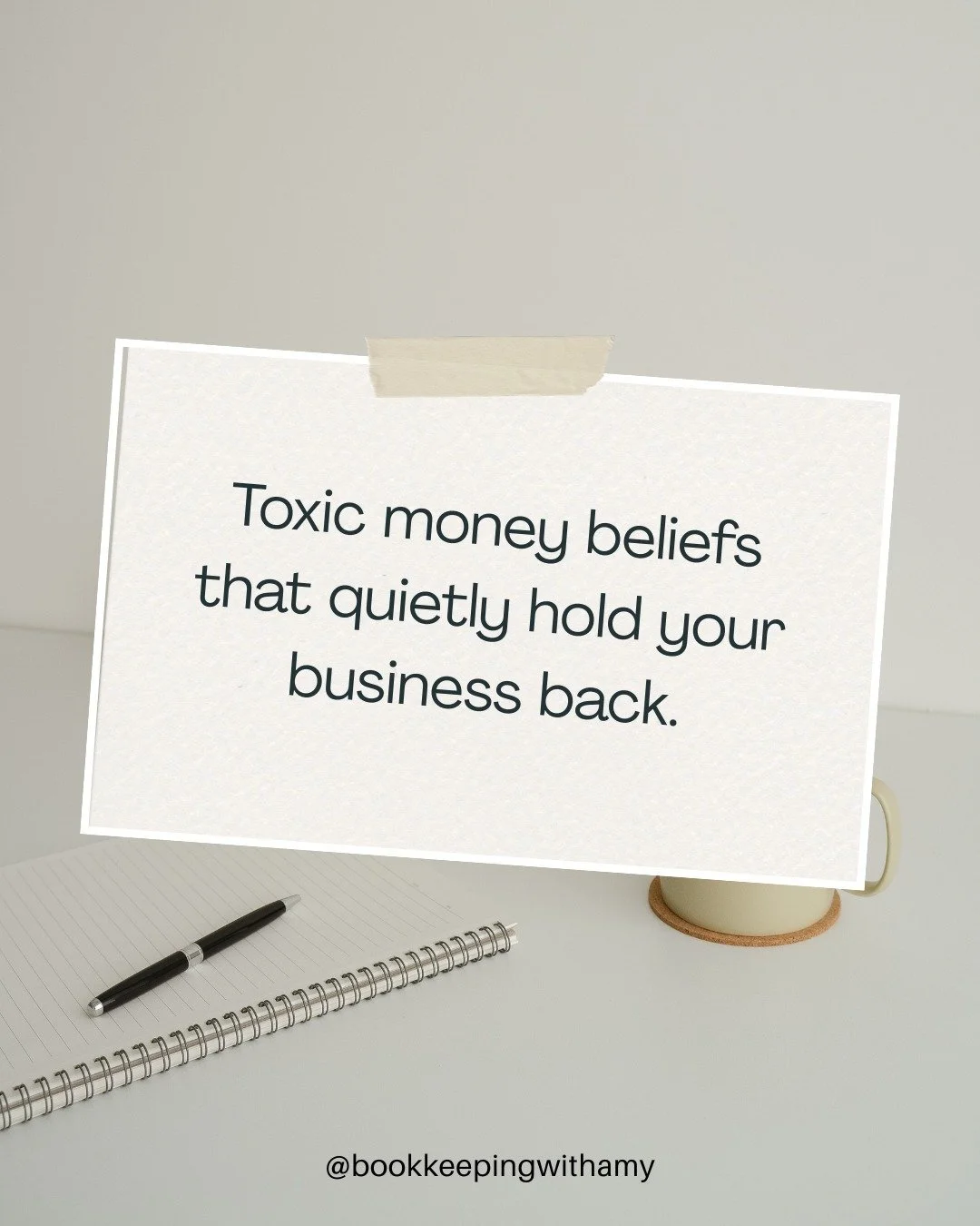 If you're a business owner, you've probably heard (or thought) things like:

🚫 &ldquo;Talking about money feels uncomfortable.&rdquo;

🚫 Learning money habits is too overwhelming, I&rsquo;ll deal with it later.

🚫 &ldquo;I&rsquo;m just not good wi