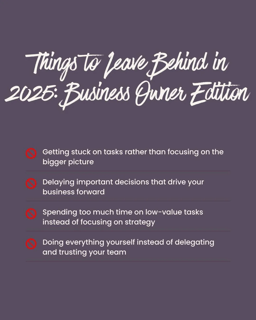 What are you leaving behind to level up in 2026? 

Share below!
.
.
.
#Goals #Entrepreneur
#BusinessBookkeeping #BusinessAccounting #Bookkeeping #Accounting
#SmallBusiness