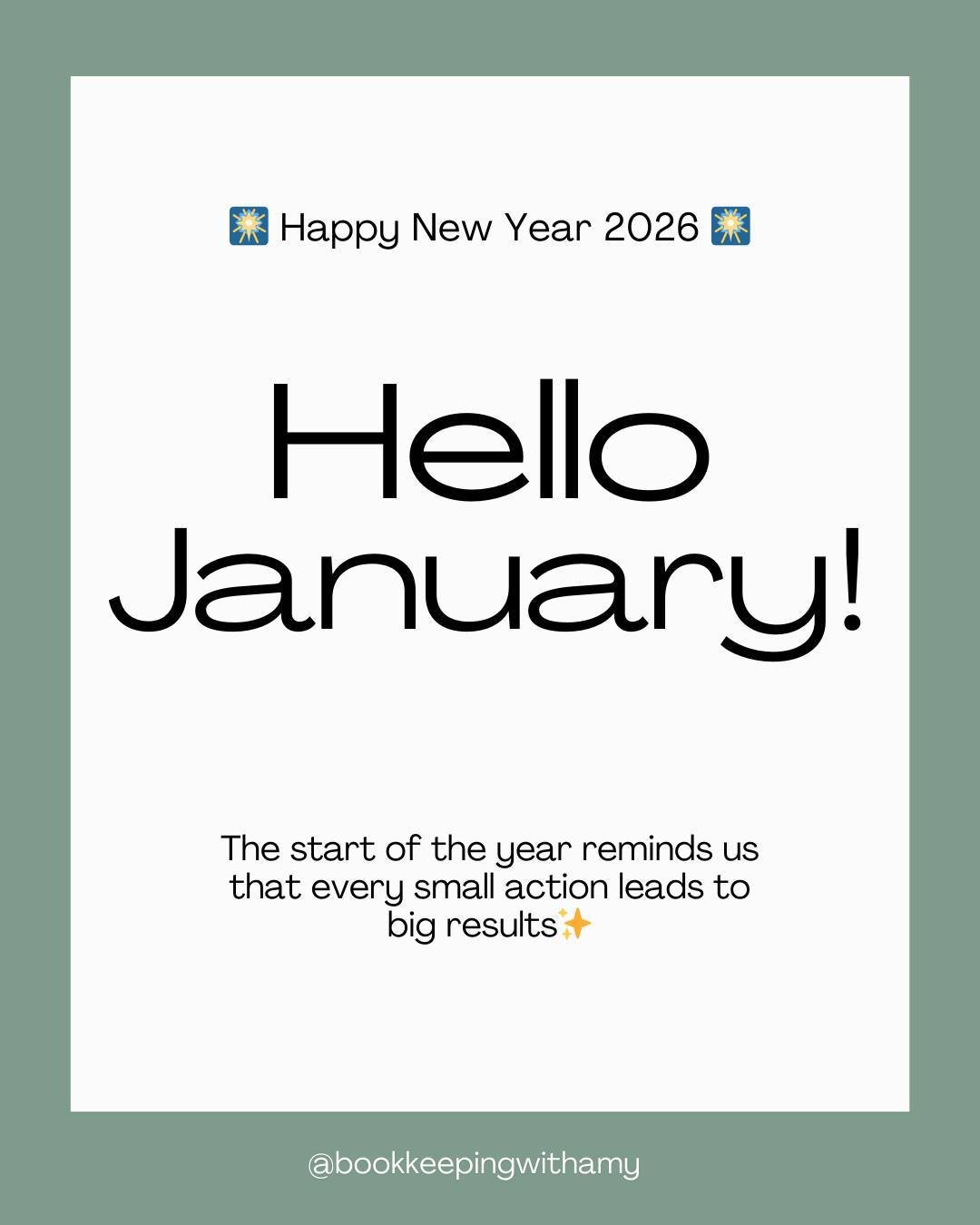 Whether it&rsquo;s making one extra connection, improving one process, or tackling one goal at a time, those little steps build the foundation for a successful year.

Here are a few tips to keep the momentum going:

✅ Reflect on last year&rsquo;s win