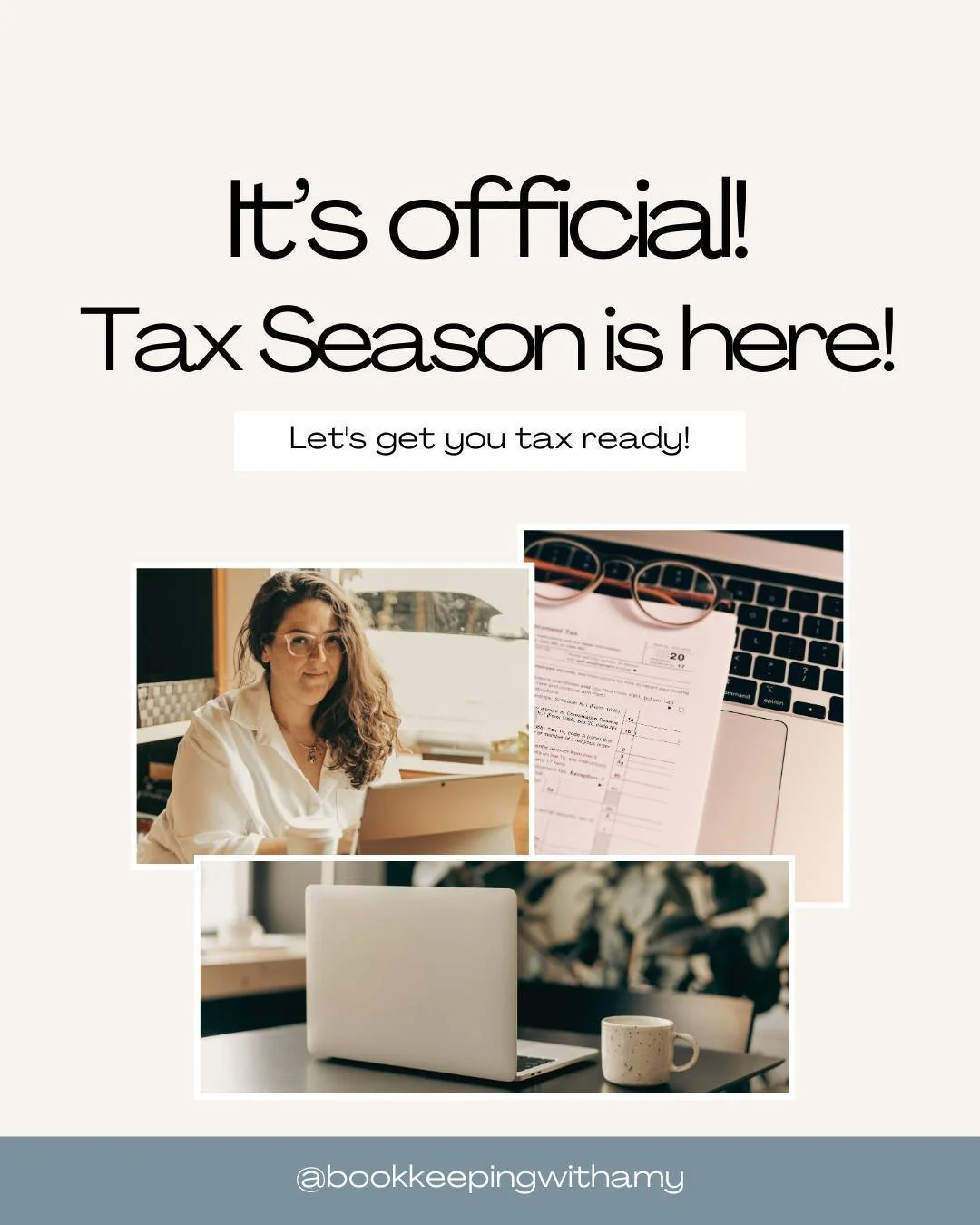 Tax season is in full swing!

We&rsquo;re here to help make this season work for you, not against you. 

Feeling overwhelmed by tax season? We&rsquo;ve got your back!

Book a call with us today!
.
.
.
#TaxSeasonPrep #SmallBusinessSupport 
#BusinessBo