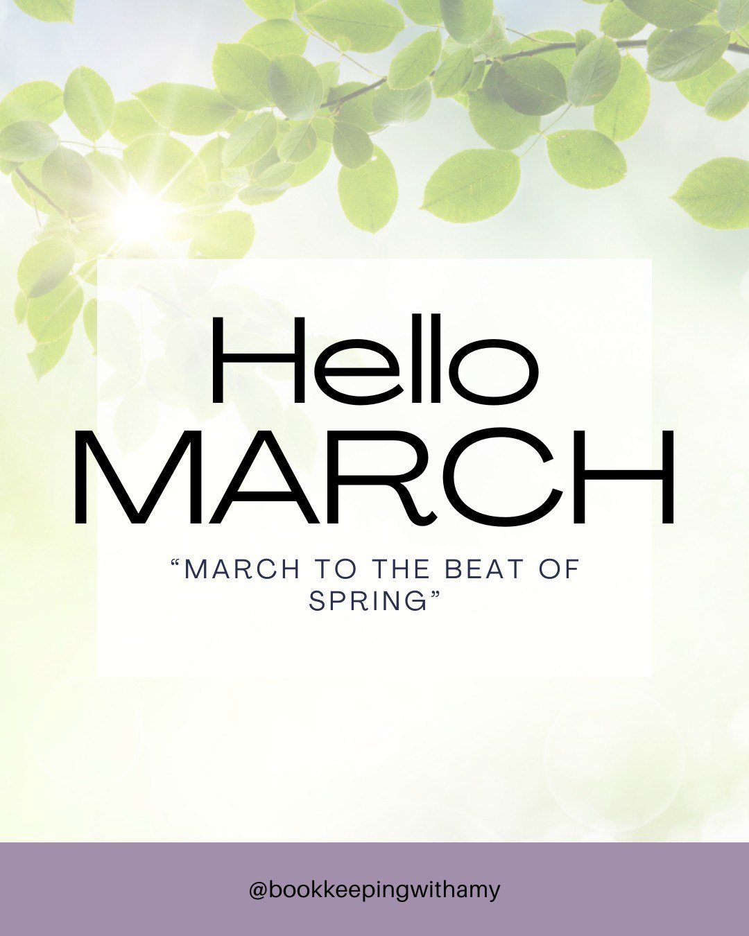 Hello March! It's a new month filled with possibilities and opportunities for growth. 

Here are some tips to kickstart your month:

1. Define your priorities for March. What do you want to achieve? Setting clear goals will guide your actions and kee
