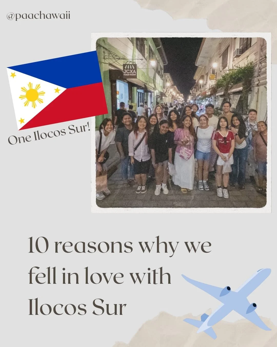 From cobblestone streets to centuries-old stories, our visit to Ilocos Sur became a deep dive into culture, history, and identity 🇵🇭

We walked through Vigan where every corner reflects a fusion of Filipino, Chinese, and Spanish influences&mdash;fr