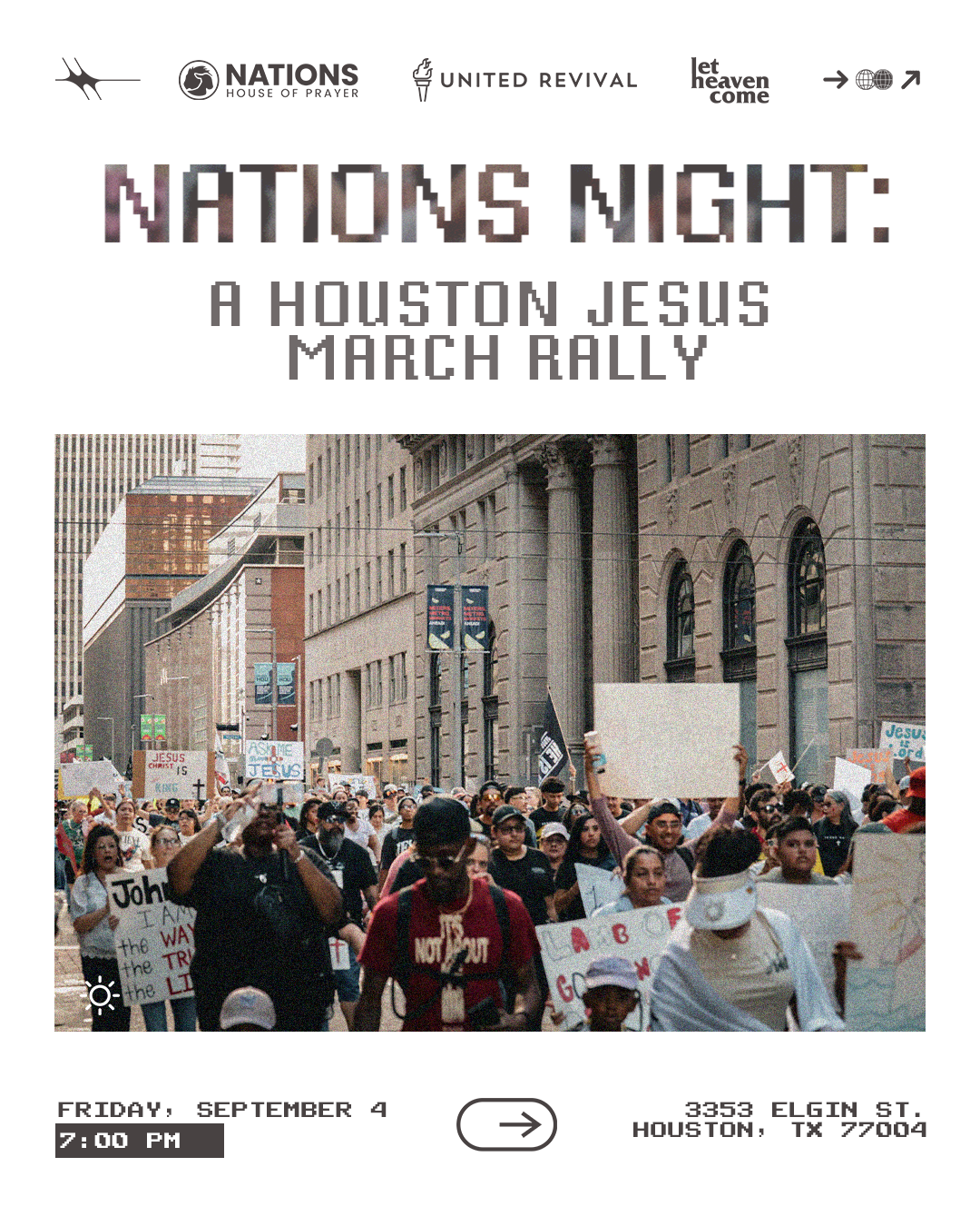 Nations Night: Jesus March Rally